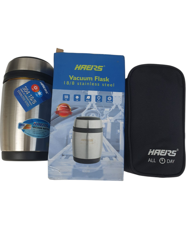 All-Day HAERS Vacuum Flask Plus A Fashionable Bag-600ml