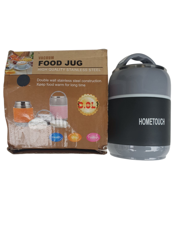 HOMETOUCH Vacuum Double Wall Stainless Steel Jug (Food Flask)-600ml