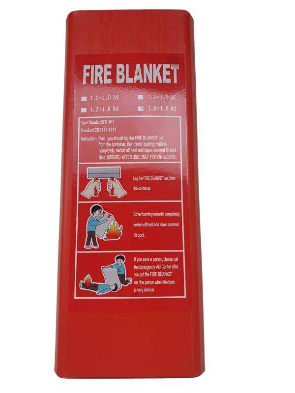 Jumbo Fire Blanket-Size:1.8mx1.8m(6ftx6ft)