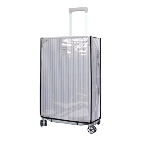 Transparent PVC Luggage Cover with bottom Magic sticker-Size: 20''(Height - 44-51cm)