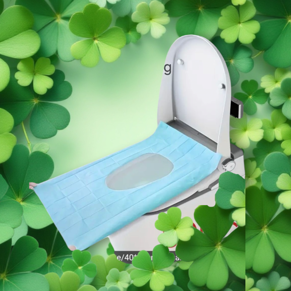 Extra Large Disposable Toilet Seat Covers with Light Adhesive