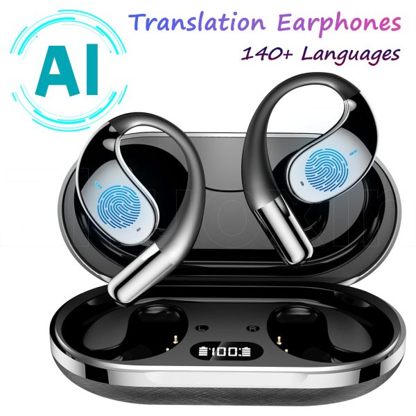 AI Translator Earbud-YYK-Q39: Supports Language Translations